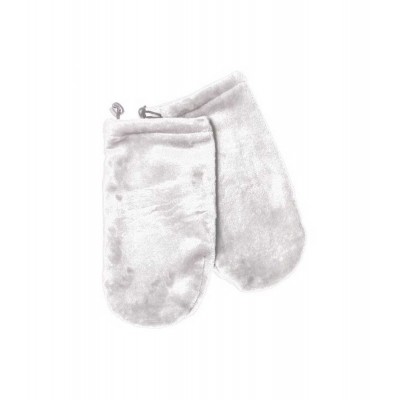 Хавлиени ръкавици, цвят сив