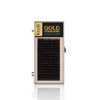 Мигли Gold Standart C 0.10 (16 реда 13мм.) 1 бр.
