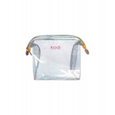 Прозрачна козметична чанта с блясък 1 бр.