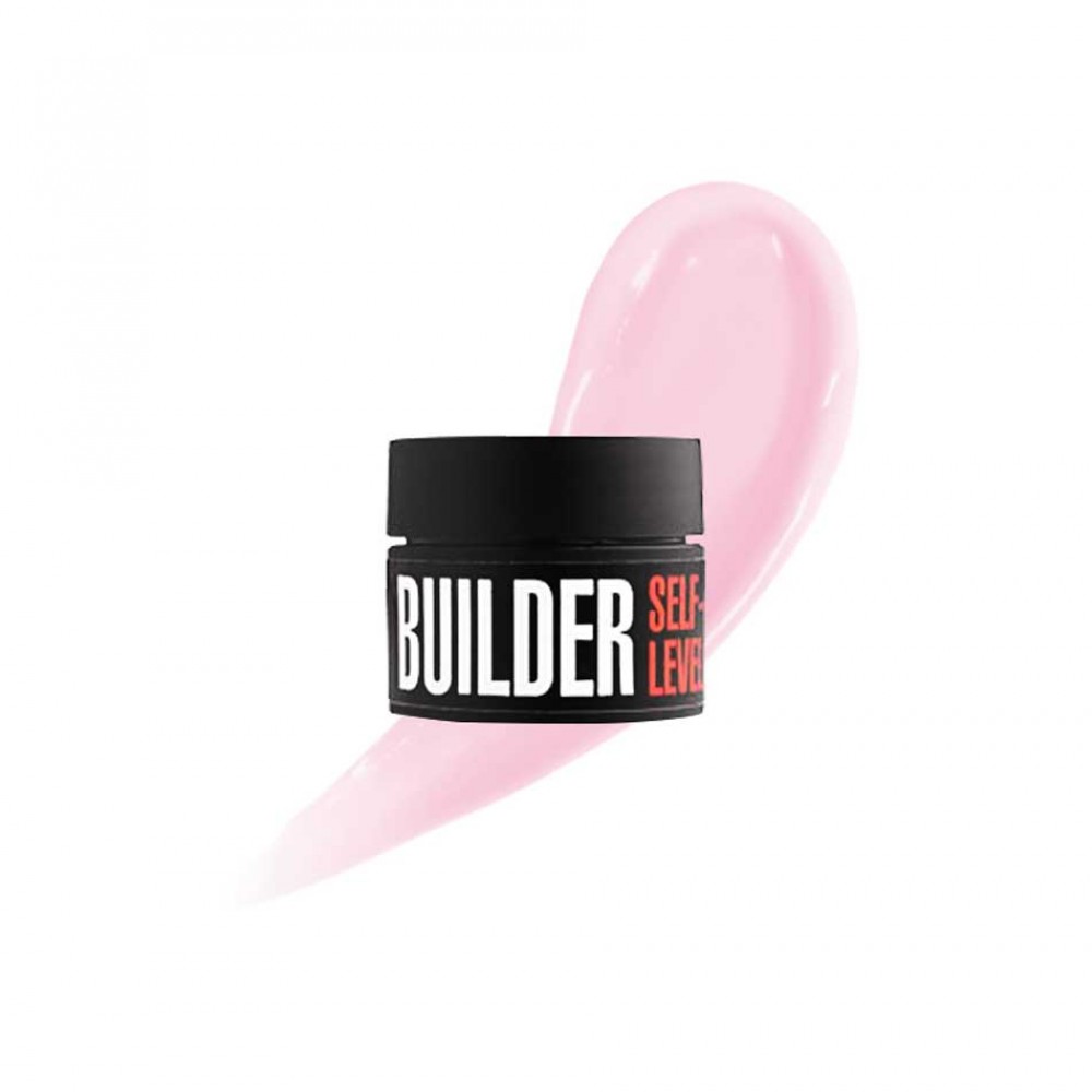Гел за изграждане Builder self-level gel Milky Pink 30г млечно розово 1 бр.