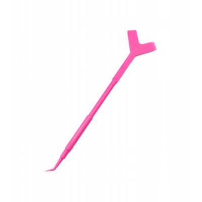 Апликатор за фиксиране на мигли, розов