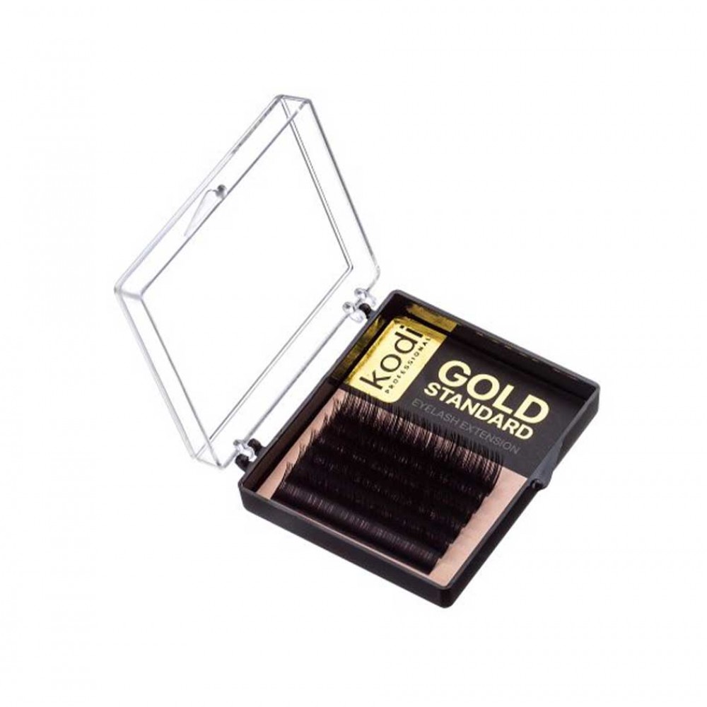 Мигли Gold Standart D 0.12 (6 реда 9мм) 1 бр.