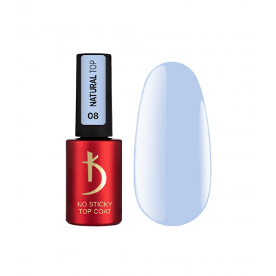 Топ покритие без лепкав слой Natural Top 08 7 мл  лавандула 1 бр.