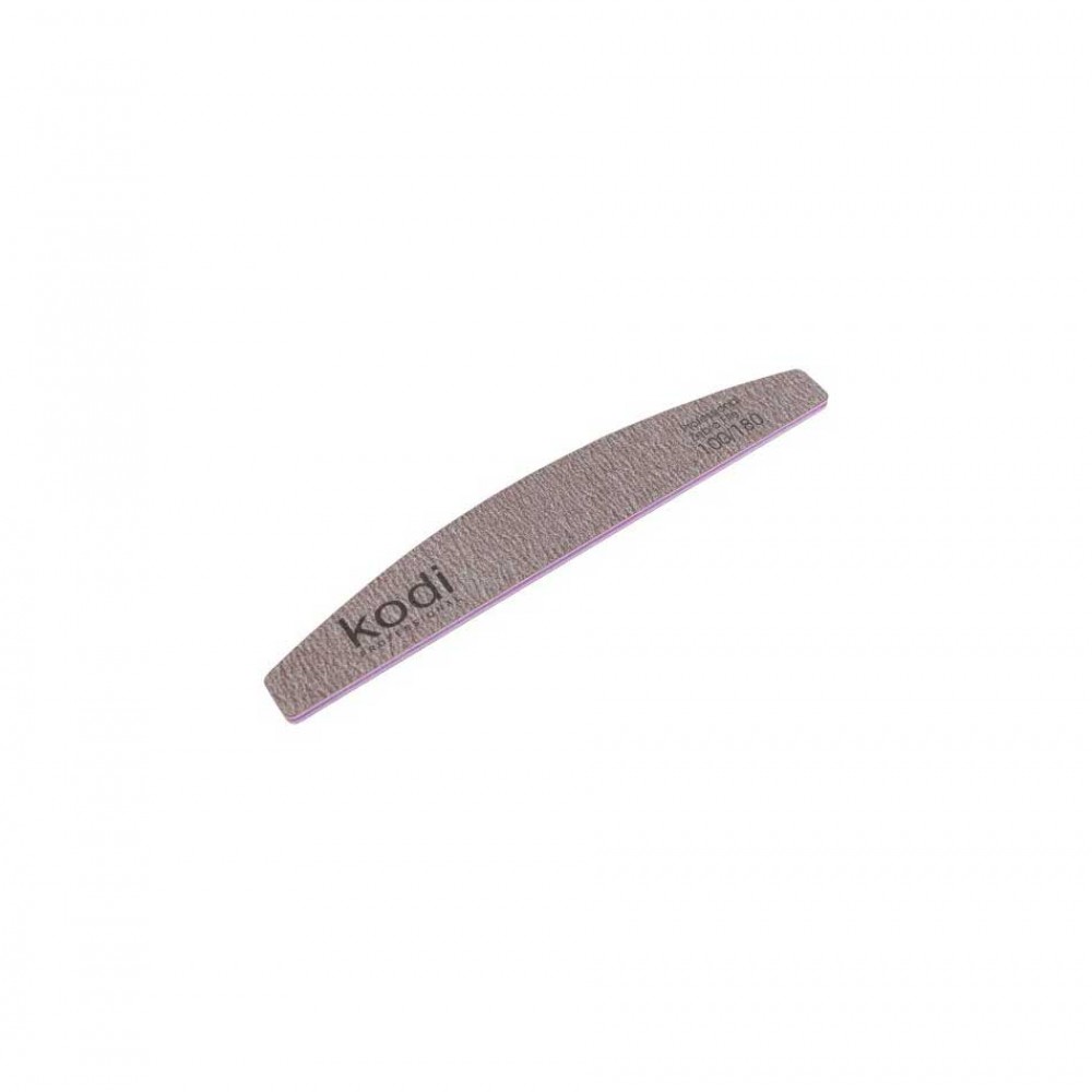 №72 Пила за нокти Полумесец  100/180 Zebra 1 бр.