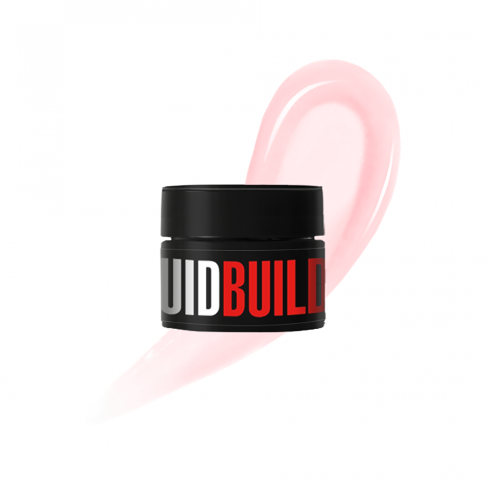 Гел за изграждане Liquid builder gel №01 30 гр млечно розово 1 бр.