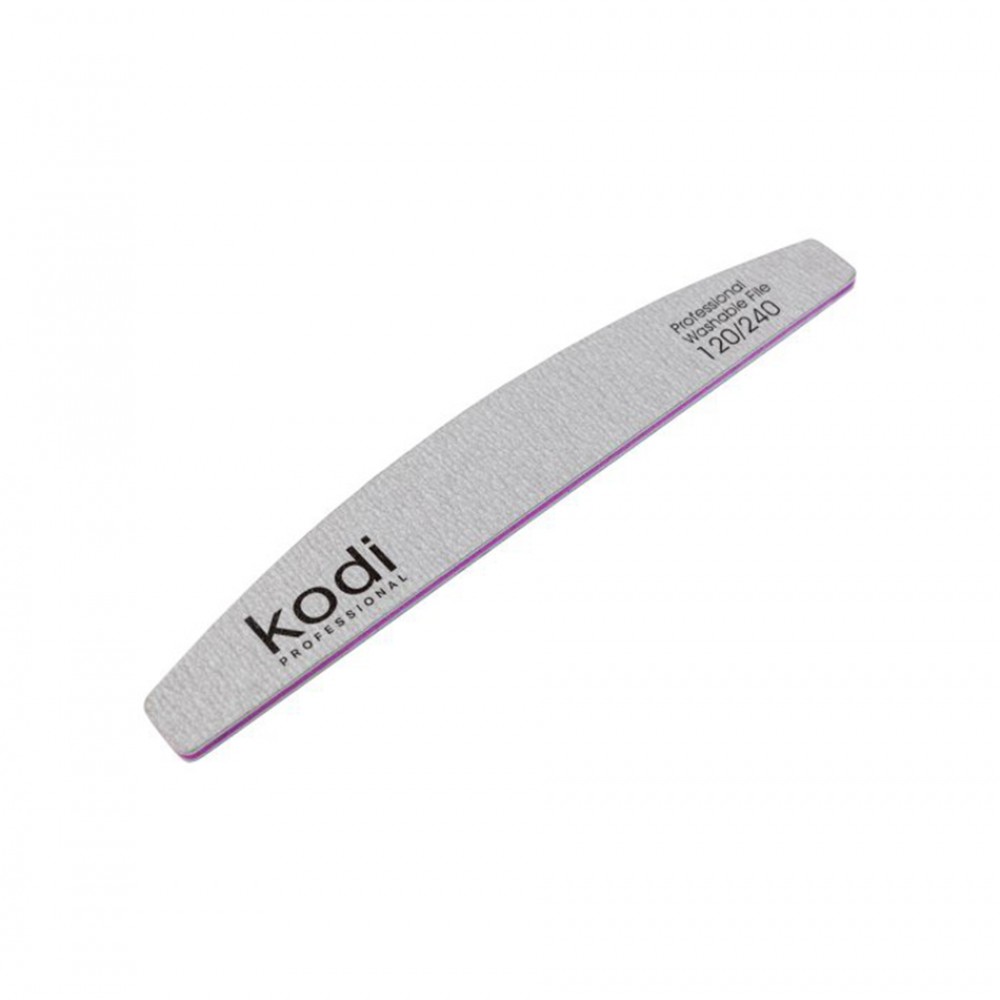 №98 Пила за нокти Полумесец 120/240  Washable 1 бр.
