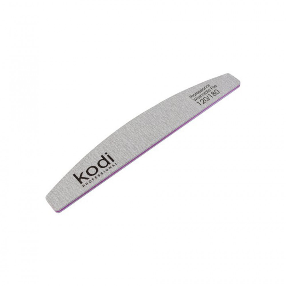 №97 Пила за нокти Полумесец 120/180  Washable 1 бр.