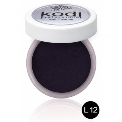 Цветен акрилен прах L12 Наситено лилаво (4,5 гр.) 1 бр.