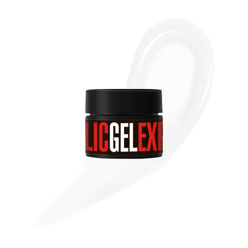 Акрилен гел Express Milky, 13 г, млечно бяло