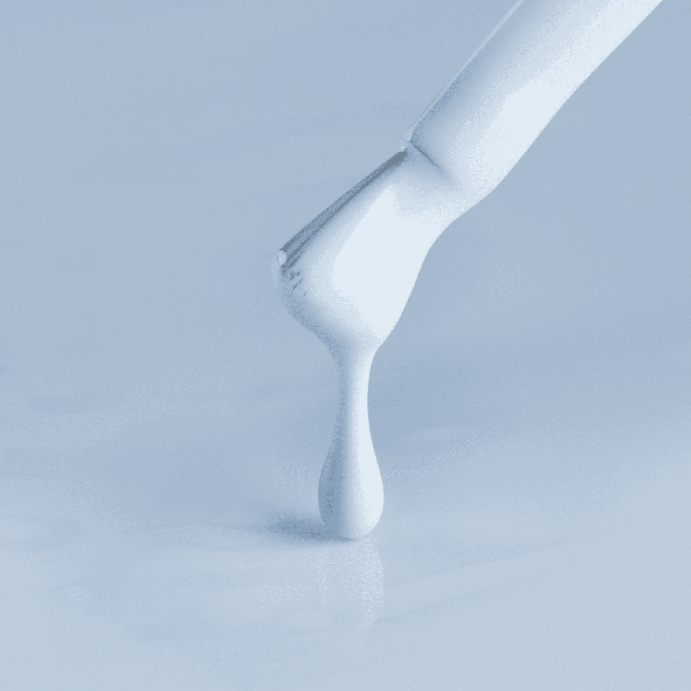 Цветна каучукова основа Macarons Blue Sky Лавандулово сиН 8 мл.