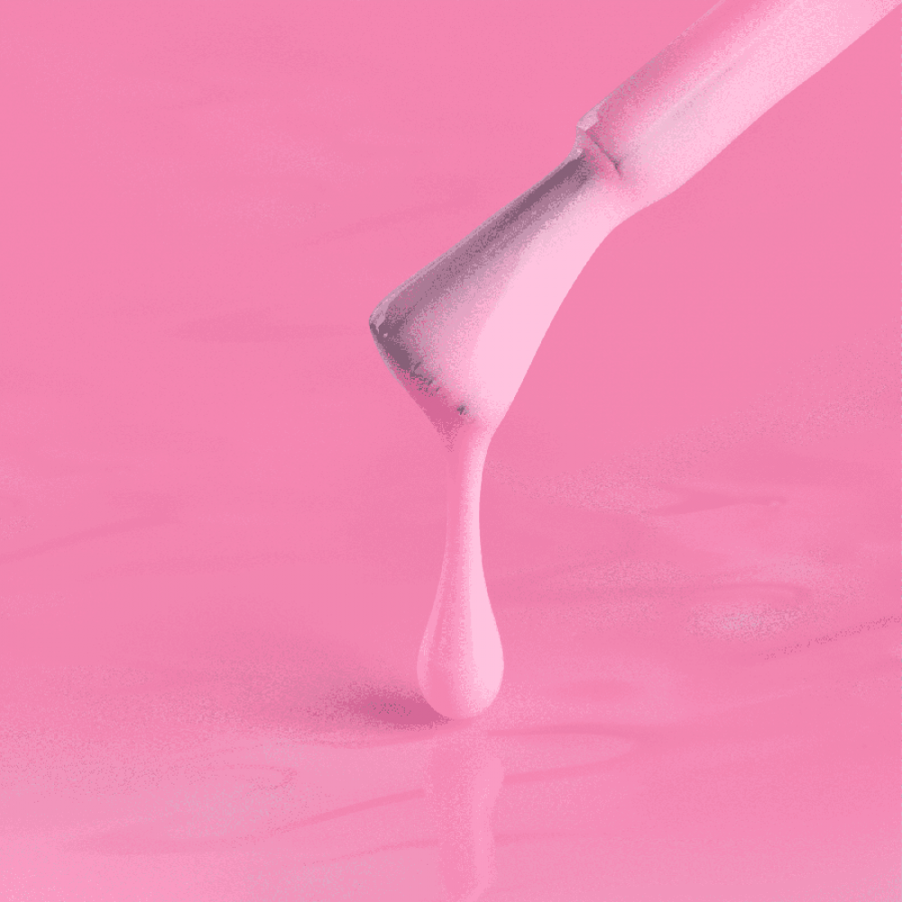 Цветна каучукова основа Macarons Bubble Gum Светло розов 7 мл.