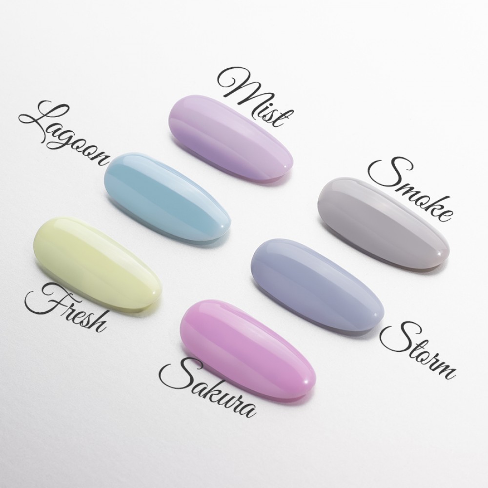 Цветна каучукова основа Harmony Fresh Светло зелен 8 мл.