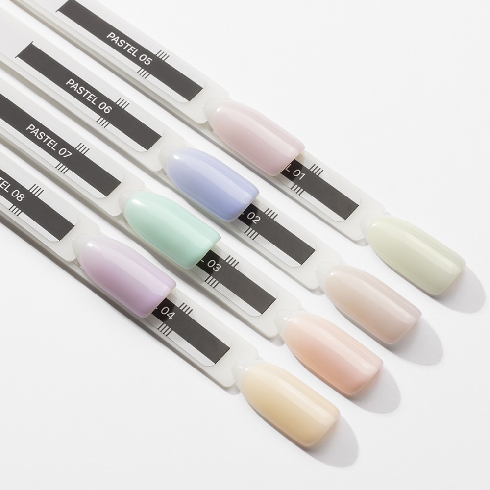 Цветна каучукова основа Pastel №03 Пастелено розов 7 мл.