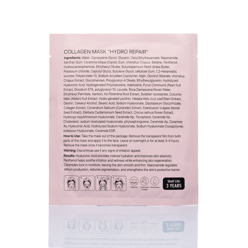 Колагенова маска за лице Hydro Repair