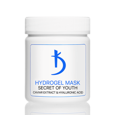 Хидрогелна маска Secret of youth с хиалурон и екстракт от хайвер 100 г.