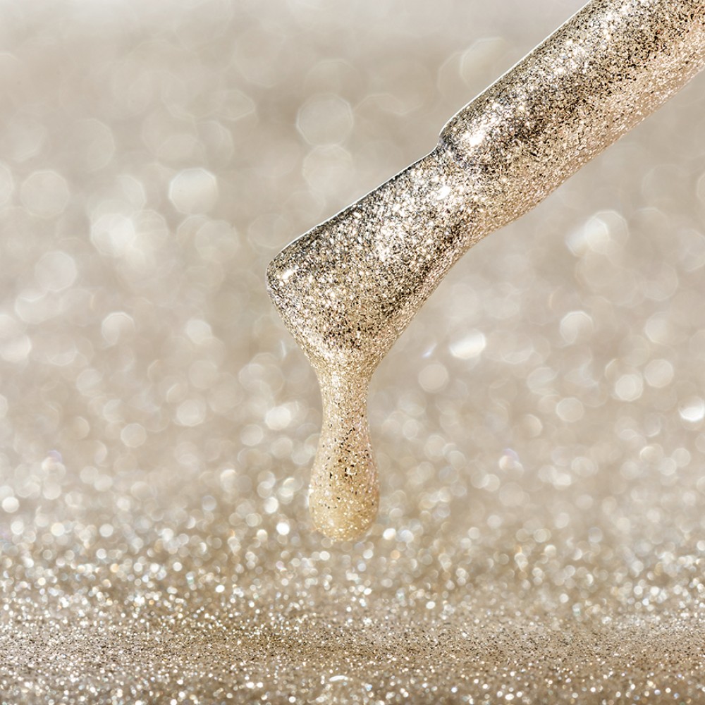 Гел лак №30 SH Златни искри 12 мл