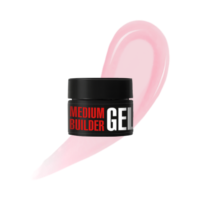Гел за изграждане Medium Gel №07 13 г., млечно розово