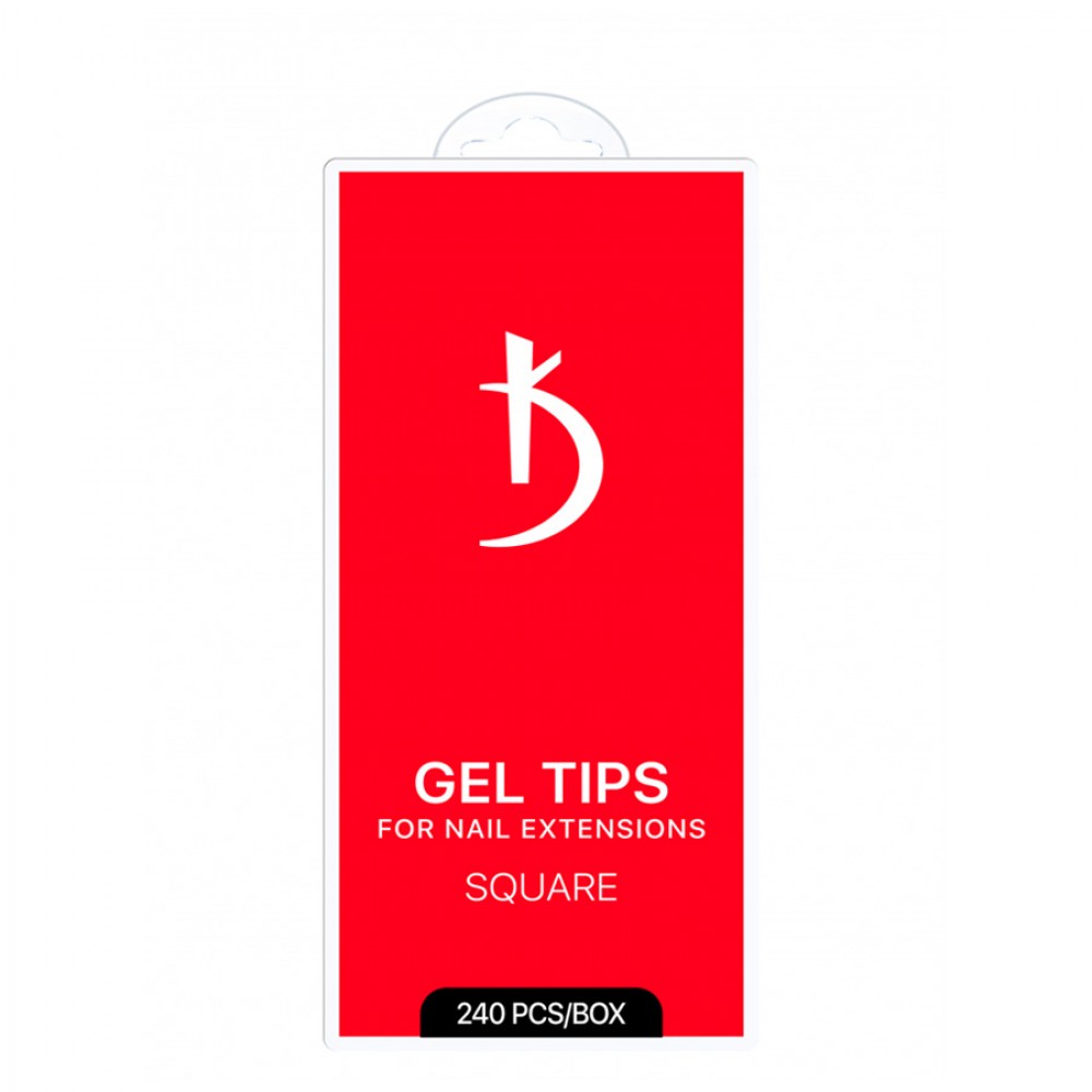 Гел типси за изграждане Square Kodi 240 бр