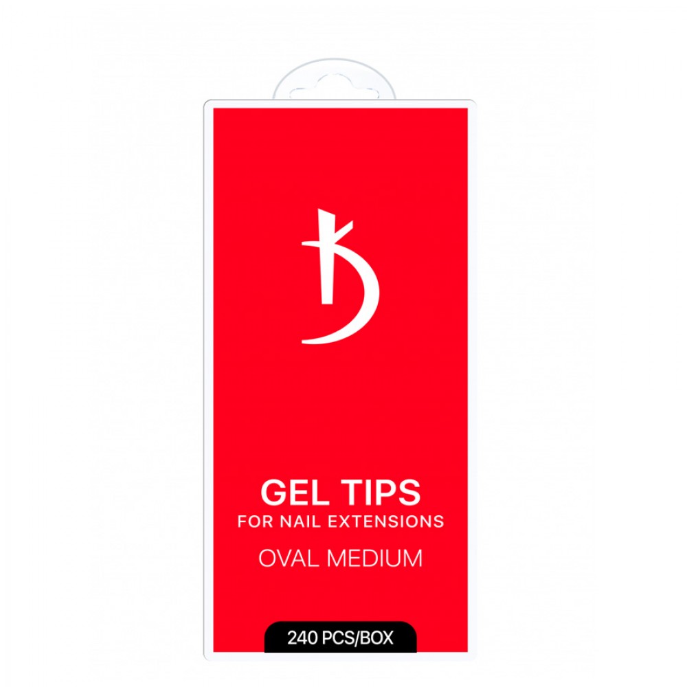 Гел типси за изграждане Oval Medium Kodi 240 бр
