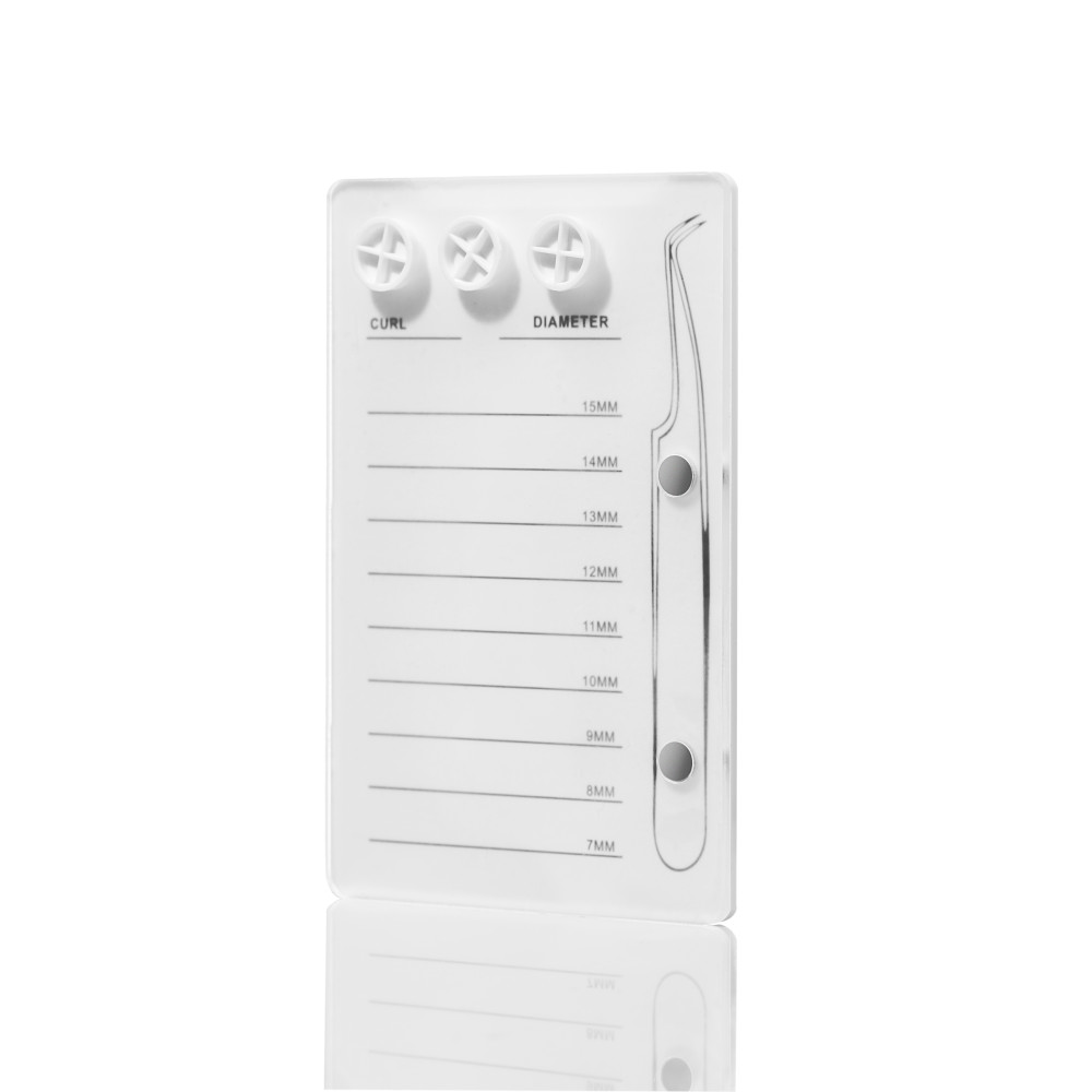 Поставка за мигли за миглопластика с магнит за пинсета