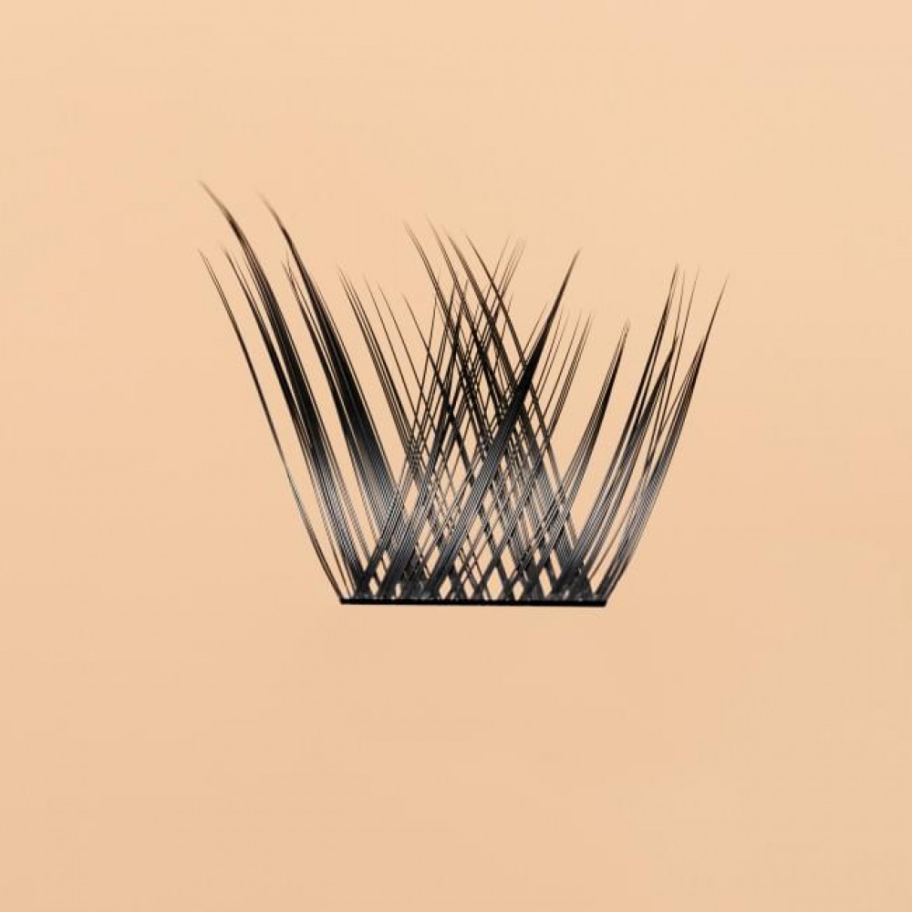 Изкуствени мигли на снопчета DIY LASHES 07А (0,07 C - 8 мм,10 мм, 12 мм, 14 мм)