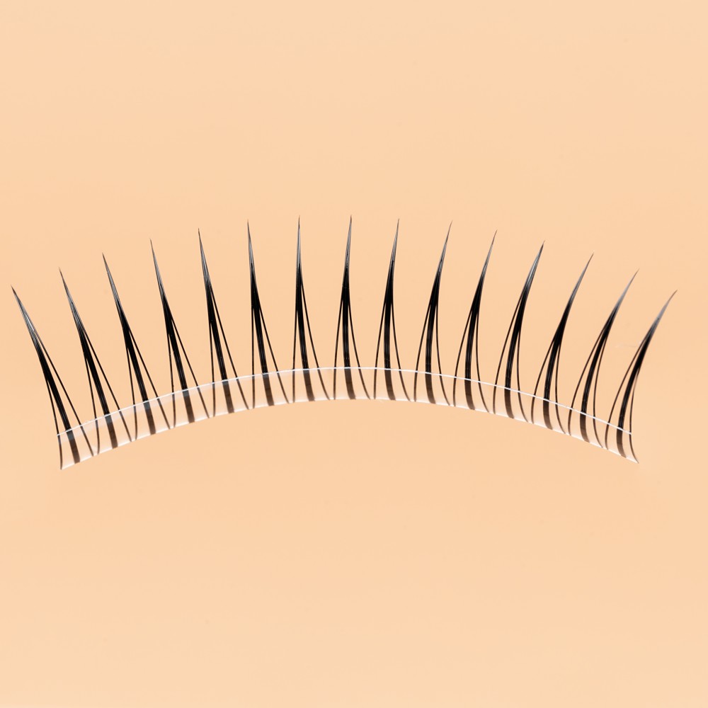 Изкуствени мигли на снопчета DIY LASHES 08А (0,07 C - 8 мм,10 мм, 12 мм)