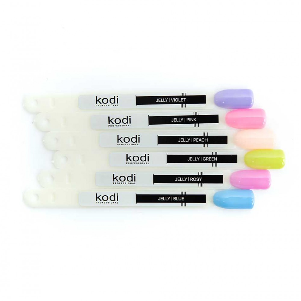 Цветна каучукова основа Jelly Peach Праскова 8 мл.