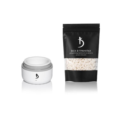 Комплект кола маска за лице и бял мини нагревател