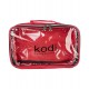 Козметична чанта, червена